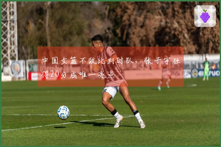 中国女篮不敌比利时队，张子宇独得20分成唯一亮点