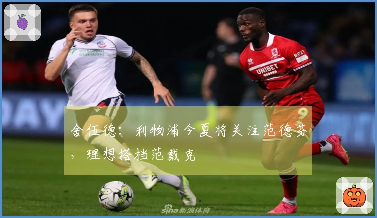 舍伍德：利物浦今夏将关注范德芬，理想搭档范戴克